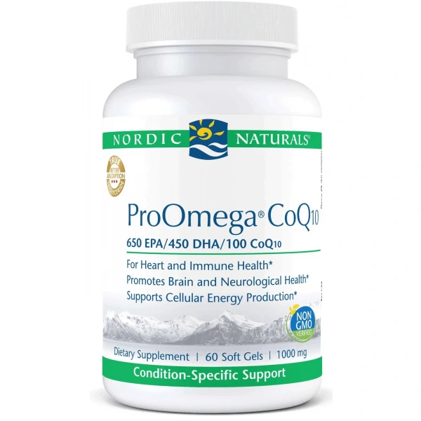 NORDIC NATURALS ProOmega CoQ10 (60 kaps.)