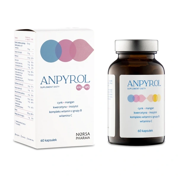 Norsa Pharma Anpyrol KPU/HPU 60 kapsułek