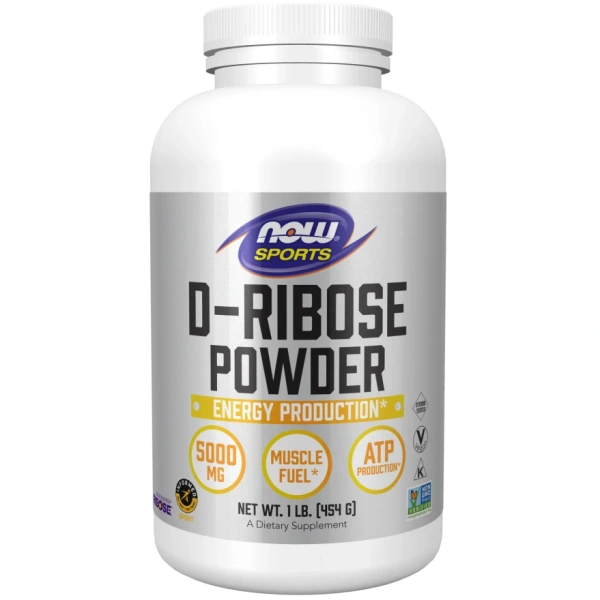 NOW FOODS D-Ribose - D-Ryboza w proszku (454 g)