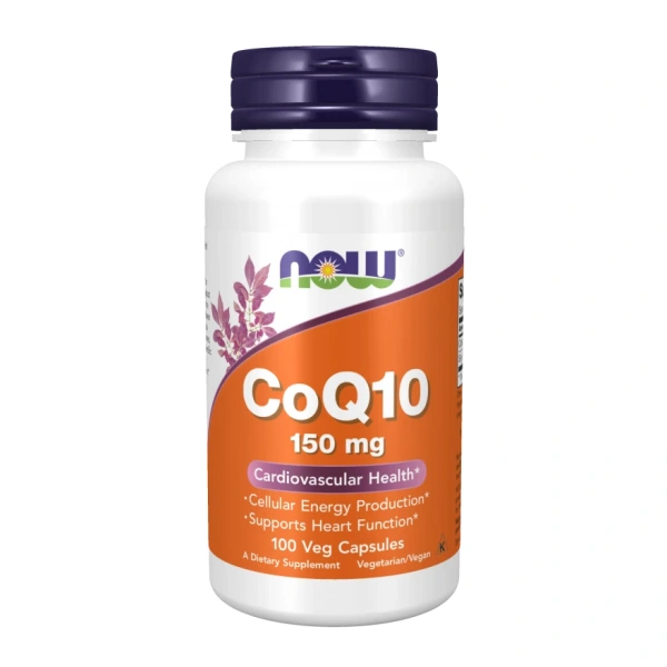 NOW FOODS Koenzym Q10 150 mg z lecytyną 70 mg (100 kaps.)