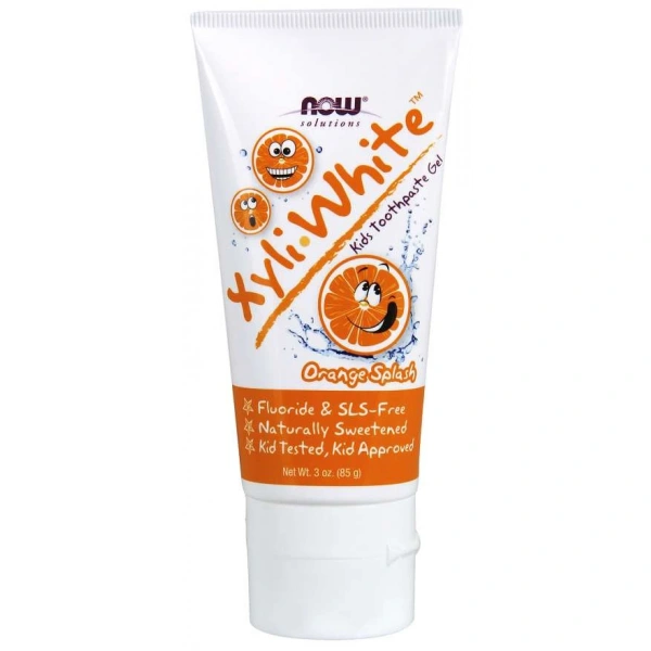 NOW FOODS Pasta do zębów dla dzieci - XyliWhite Orange Splash Toothpaste Gel (85 g)