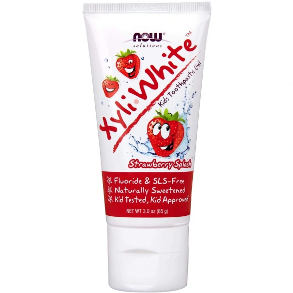 NOW FOODS Pasta do zębów dla dzieci - XyliWhite Strawberry Splash Toothpaste Gel (85 g)