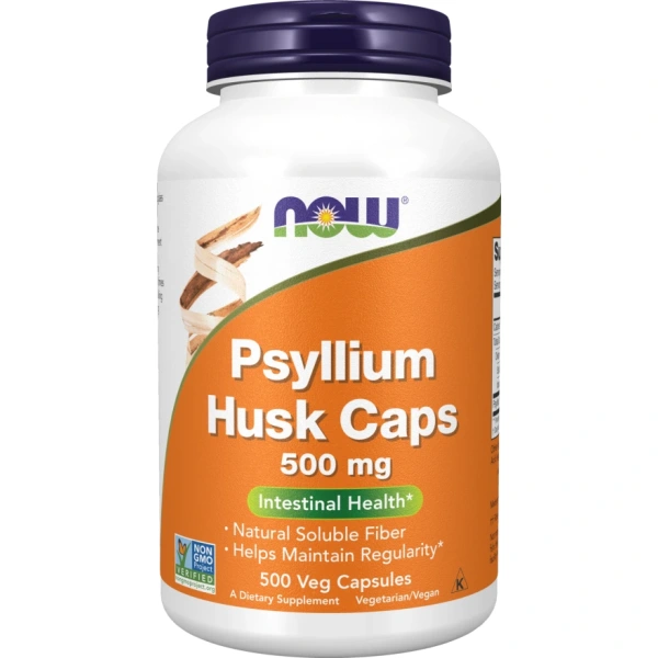 NOW FOODS Psyllium Husk Caps - Babka Płesznik 500 mg (500 kaps.)