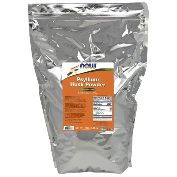 NOW FOODS Psyllium Husk Powder - Babka Płesznik (5,44 kg)