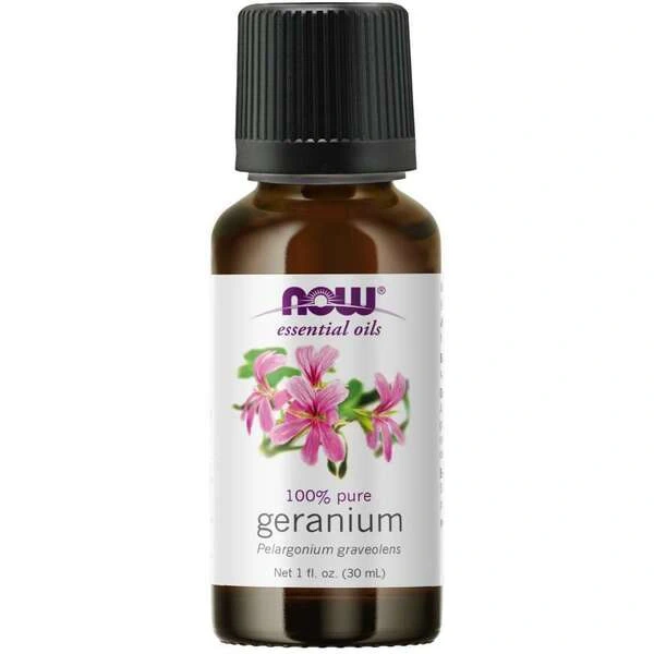 NOW FOODS 100% Olejek Geraniowy (Geranium)  (30 ml)