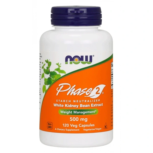 NOW FOODS Phase 2 500 mg (120 kaps.)