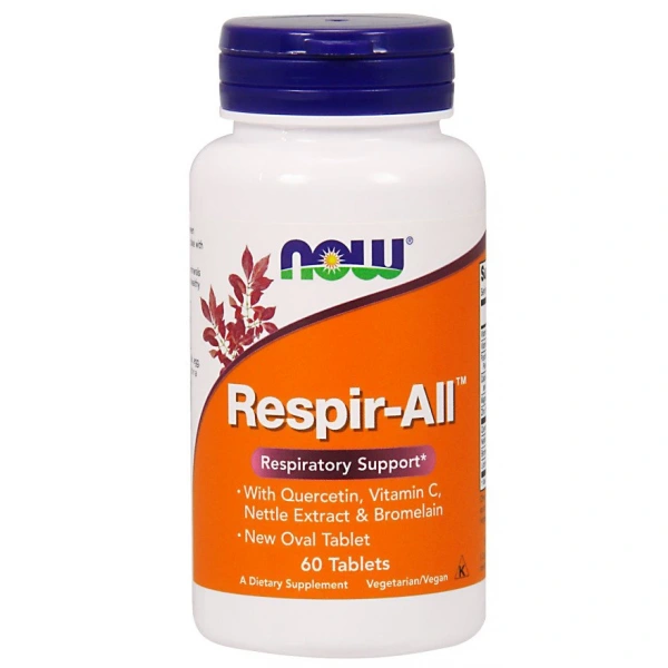 NOW FOODS Respir-All (60 tabl.)