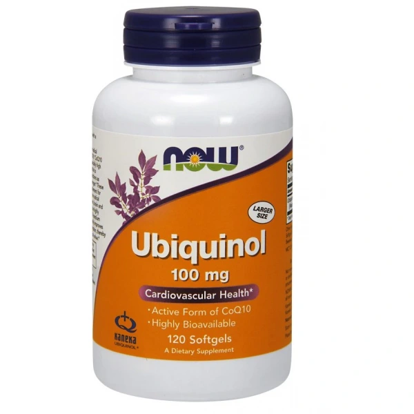 NOW FOODS Ubichinol - Koenzym Q10 100 mg (120 kaps.)