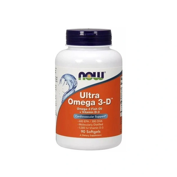 NOW FOODS Ultra Omega 3-D (90 kaps.)