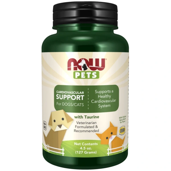 NOW PETS Cardiovascular Support for Dogs & Cats (127 g)