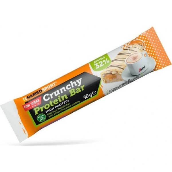 Namedsport Crunchy Protein Bar Baton wysokobiałkowy o smaku cappuccino 35 g