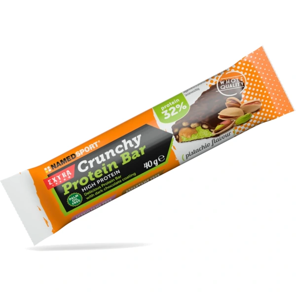 Namedsport Crunchy Protein Bar Baton wysokobiałkowy o smaku pistacji 40 g