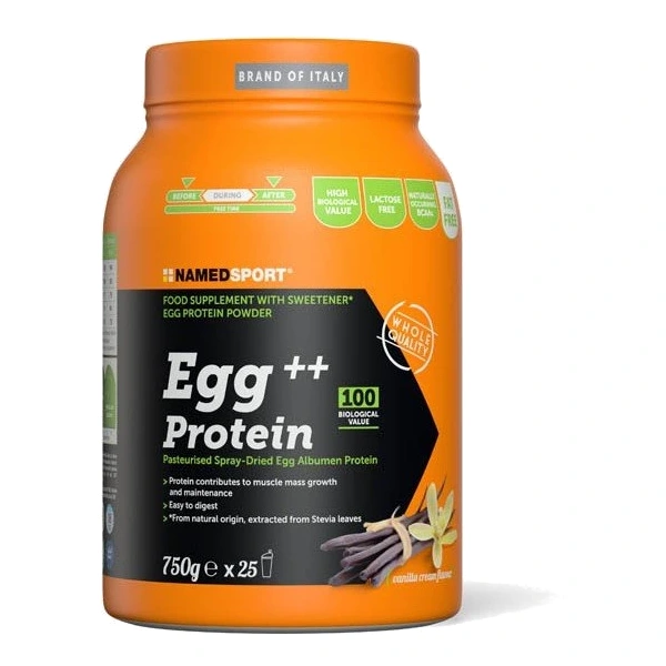 Namedsport Egg Protein Odżywka Wysokobiałkowa 750 g o smaku waniliowym