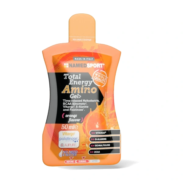 Namedsport Total Energy Amino Gel Żel energetyczny 50 ml o smaku pomarańczowym