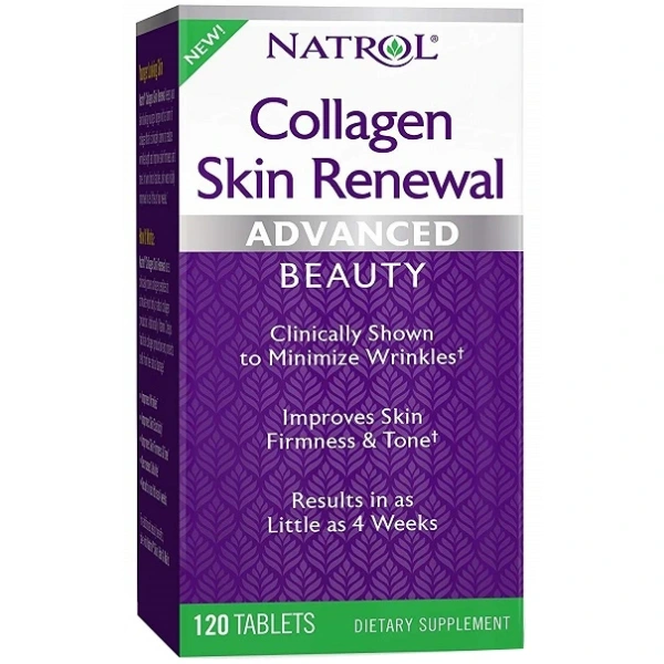 Natrol Collagen Skin Renewal 120 tabletek