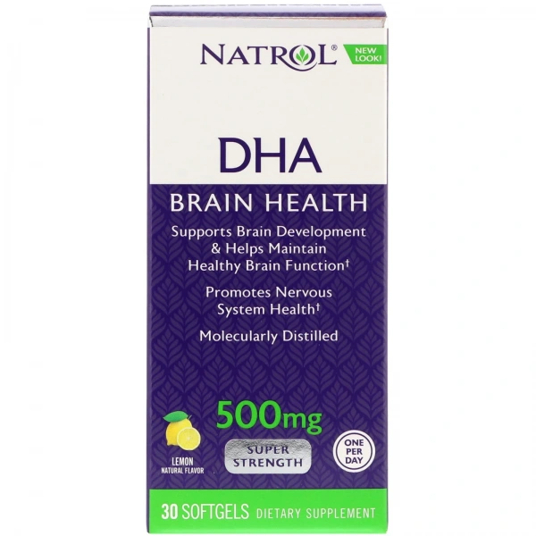 Natrol Kwas DHA 500 mg (30 kaps.)