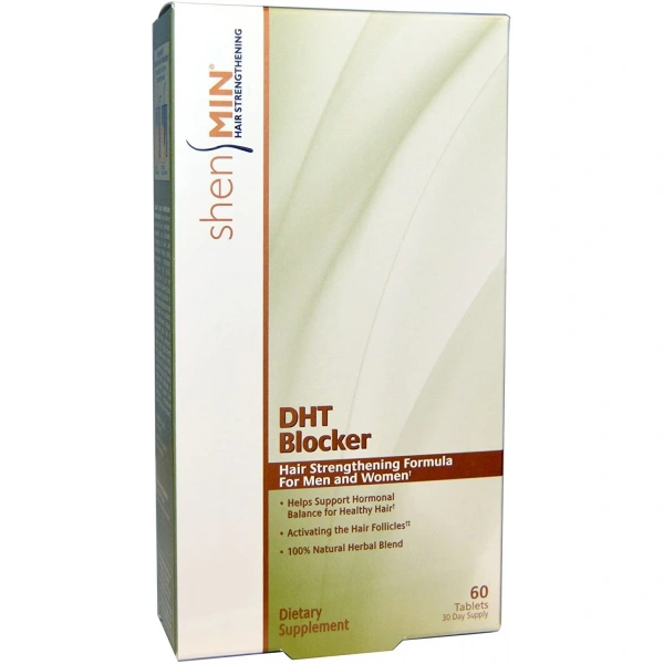 Natrol Shen Min DHT Blocker Hair Strengthening Formula for Men and Women (60 tabl.)