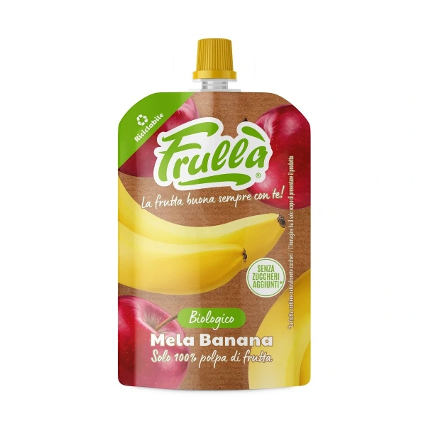 Natura nuova mus jabłko  banan bez dodatku cukrów bio 100 g