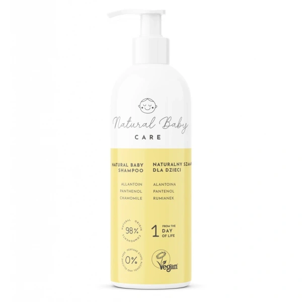 Natural Baby Care Naturalny szampon do włosów dla dzieci 200 ml