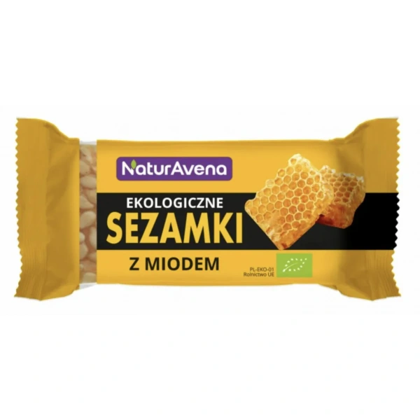 Naturavena Sezamki Z Miodem BIO 27 g