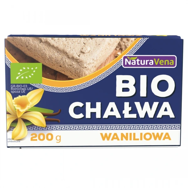 Naturavena chałwa o smaku waniliowym bio 200 g