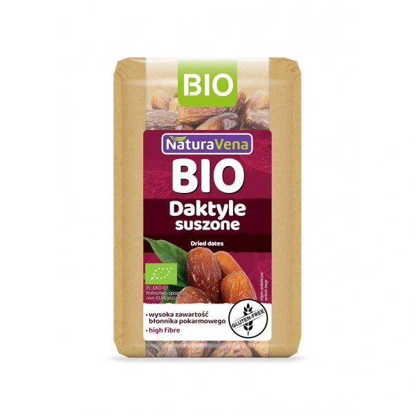 Naturavena daktyle suszone bezglutenowe bio 400 g