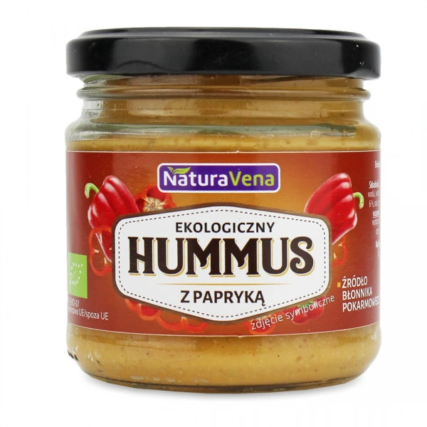 Naturavena hummus z papryką bio 185 g