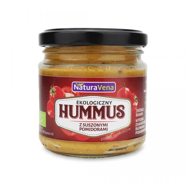 Naturavena hummus z suszonymi pomidorami bio 185 g