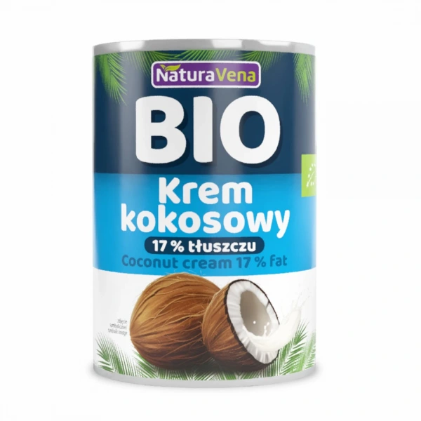 Naturavena krem kokosowy 17 % bio 400 ml