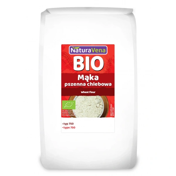 Naturavena mąka pszenna chlebowa typ 750 bio 1 kg