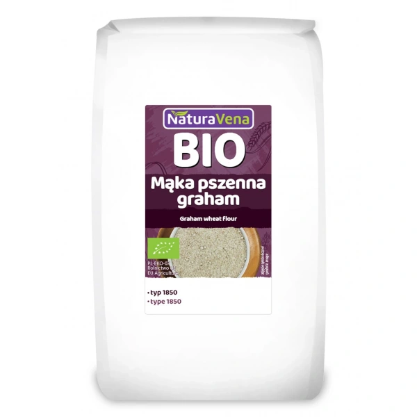 Naturavena mąka pszenna graham typ 1850 bio 1 kg