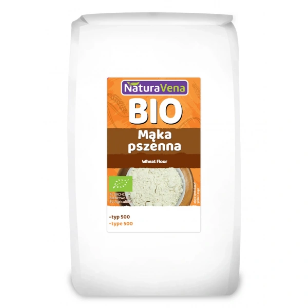 Naturavena mąka pszenna jasna typ 500 bio 1 kg