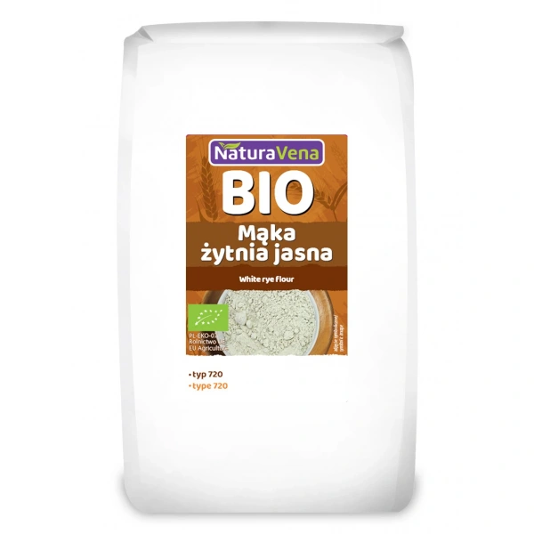Naturavena mąka żytnia jasna typ 720 bio 1 kg