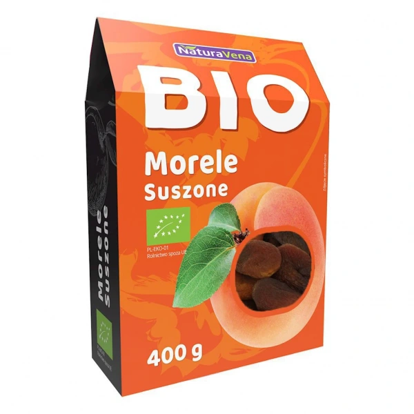 Naturavena morele suszone bio 400 g