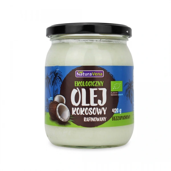 Naturavena olej kokosowy bezwonny bio 465 ml