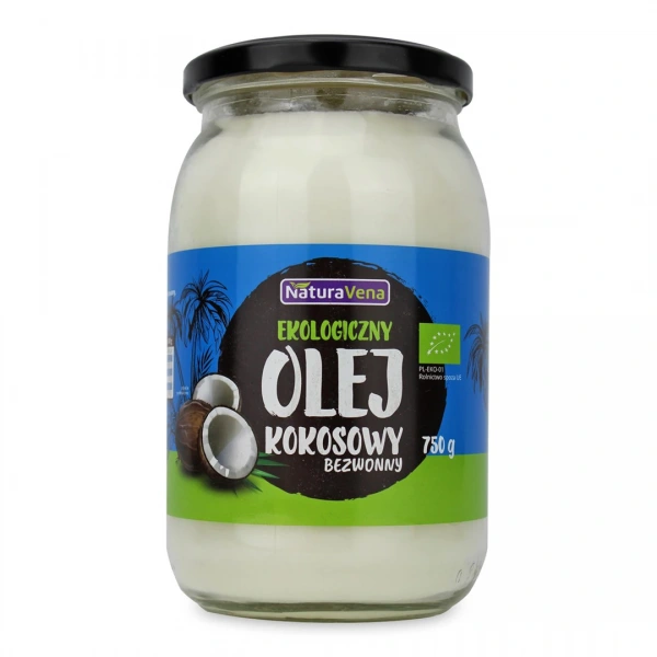 Naturavena olej kokosowy bezwonny bio 830 ml