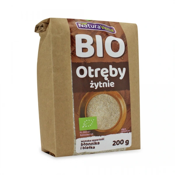 Naturavena otręby żytnie bio 200 g