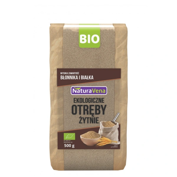 Naturavena otręby żytnie bio 500 g