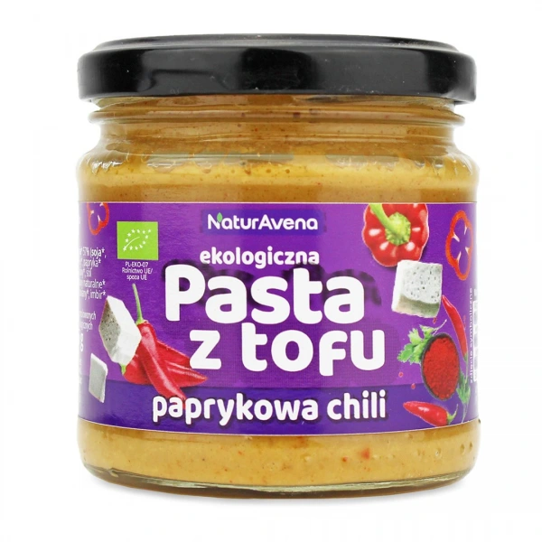 Naturavena pasta z tofu z papryką chili bio 185 g