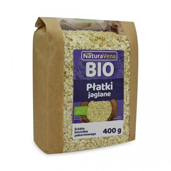 Naturavena płatki jaglane bio 400 g