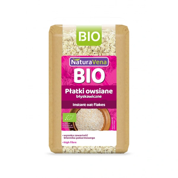 Naturavena płatki owsiane błyskawiczne bio 300 g