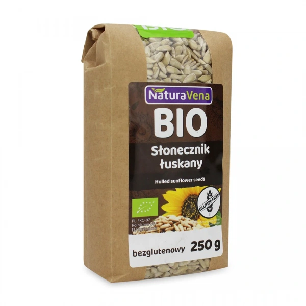 Naturavena słonecznik łuskany bezglutenowy bio 250 g