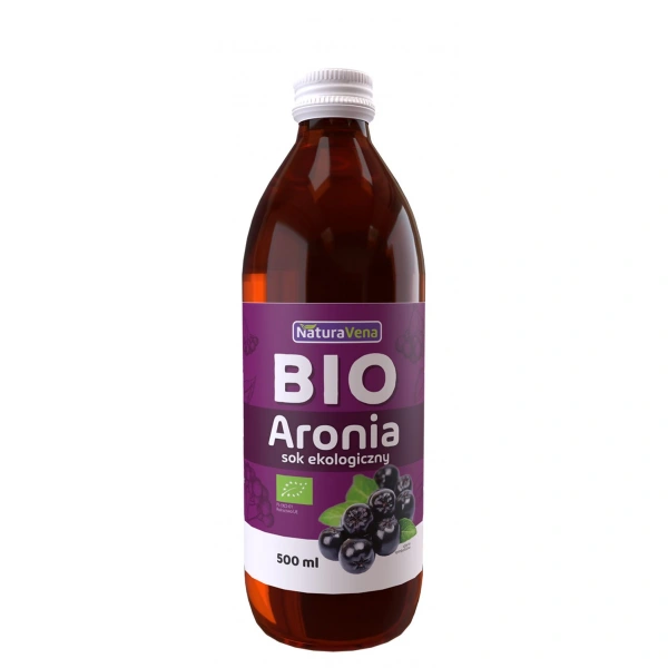 Naturavena sok z aronii 100 % bio 500 ml