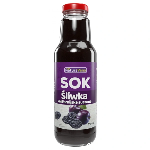 Naturavena sok z suszonych śliwek kalifornijskich 750 ml