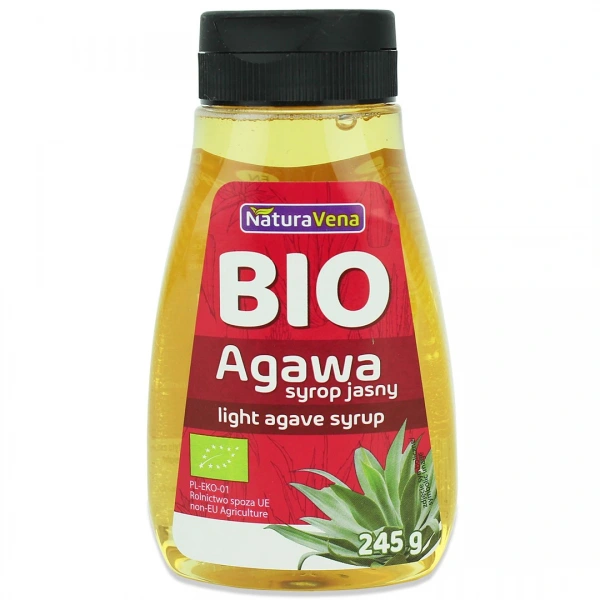 Naturavena syrop z agawy jasny bio 245 g