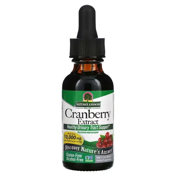 NATURE'S ANSWER Cranberry Liquid Extract - Ekstrakt z żurawiny (30 ml)