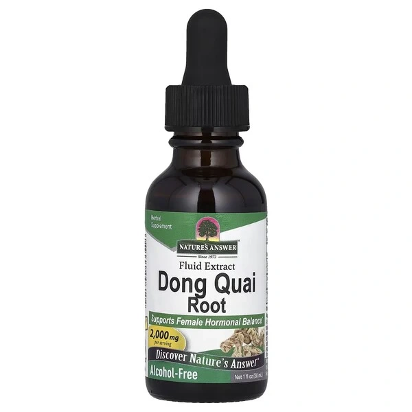 NATURE'S ANSWER Dong Quai Root - Ekstrakt z korzenia Dong Quai (30 ml)