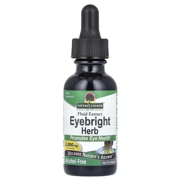 NATURE'S ANSWER Eyebright Herb - Ziele Świetlika (30 ml)