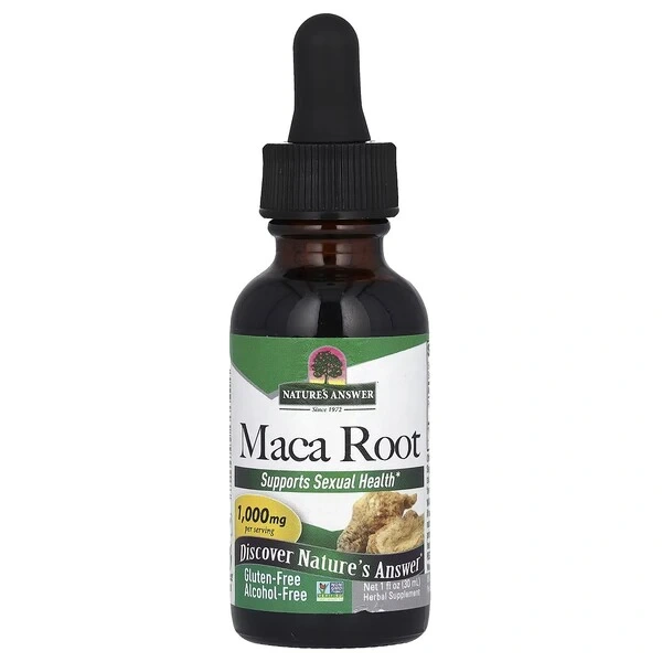 NATURE'S ANSWER Maca Root - Korzeń Maca (30 ml)