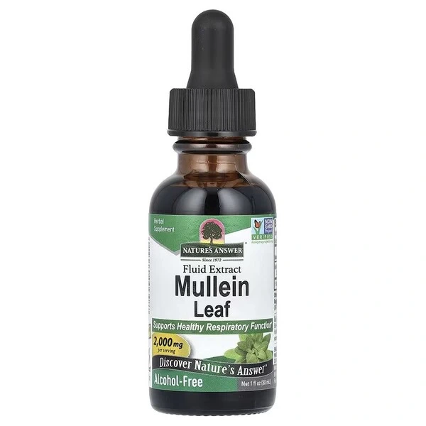 NATURE'S ANSWER Mullein Leaf - Dziewanna (30 ml)